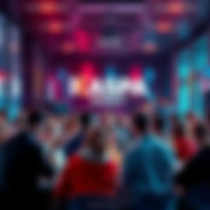 People engaging in a lively discussion about Kaspa Post news in a community forum setting