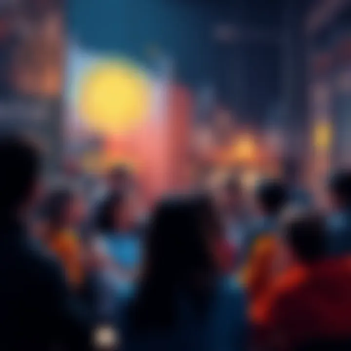 People participating in a cryptocurrency discussion online, sharing tips and advice while staying alert to potential scams.