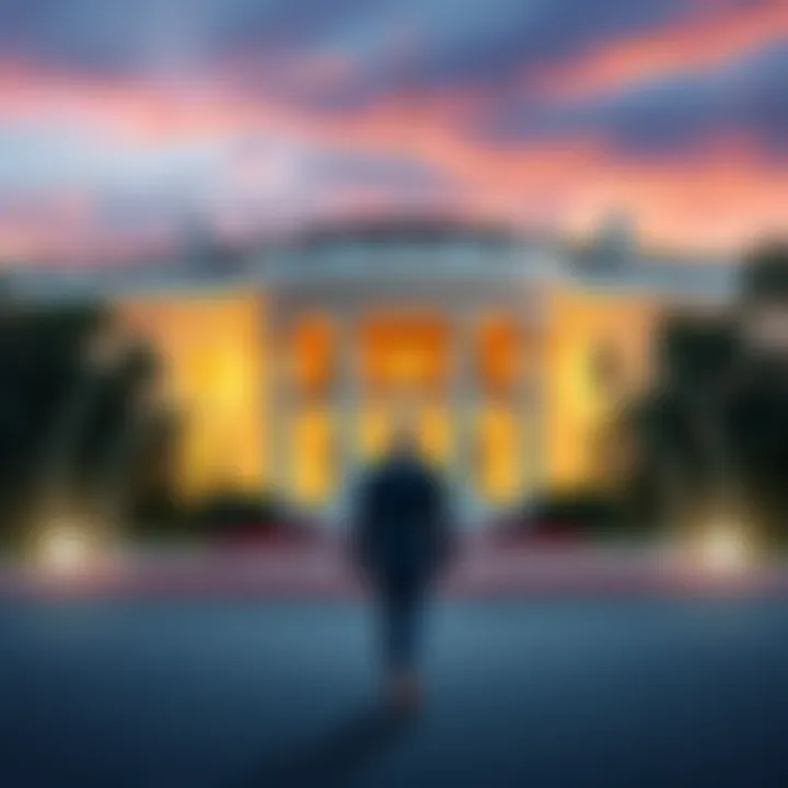 David Sacks Leaves White House David Sacks walking away from the White House, symbolizing his departure and the uncertainty of crypto legislation