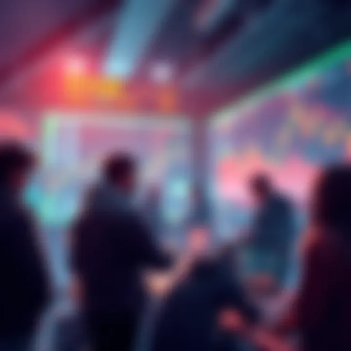 Decentralized Exchange Trading People trading cryptocurrencies on a decentralized exchange platform with no KYC procedures