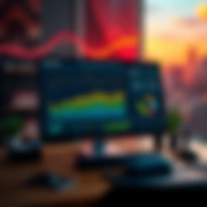 A desktop screen showing DeFade's risk analysis tools for Solana memecoins, featuring graphs and data on token contracts and wallet monitoring.