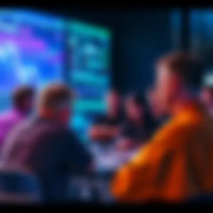 People discussing decentralized finance strategies and rebalancing techniques