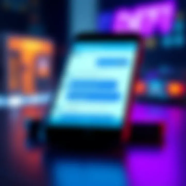 A group chat on a smartphone screen displaying messages about DeFi topics