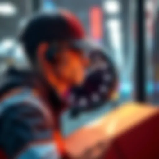 A delivery worker glances at a clock, showing the limited working hours under new regulations in California.