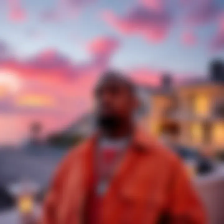 A developer presenting a crypto timeshare plan for Kanye West's Malibu property