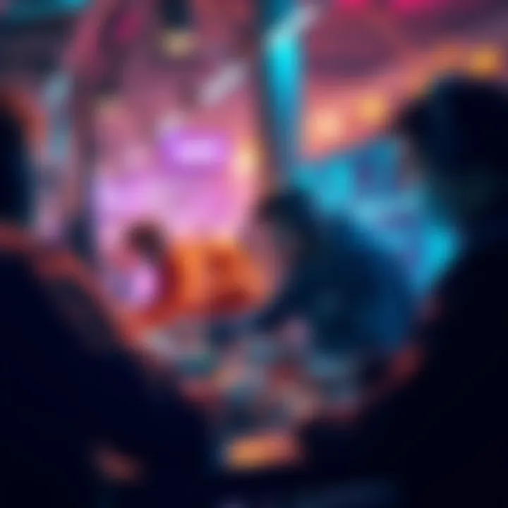 A group of developers collaborating on computer code and blockchain technology during the QIE Blockchain Hackathon 2026