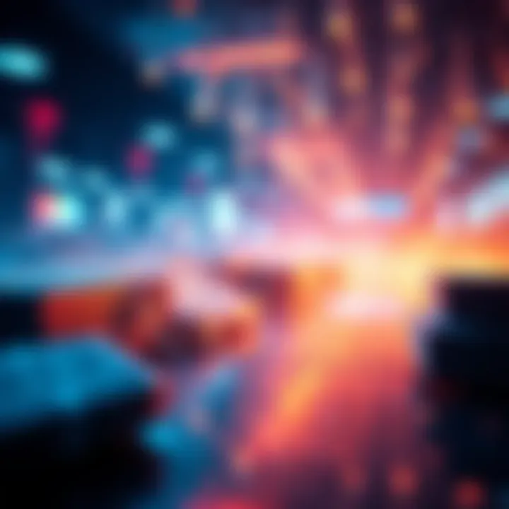 A representation of digital ledgers with visual hints of gambling and scams, highlighting risks in finance.