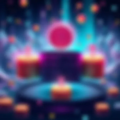 An illustration showing various allocations for unsold presale tokens including staking, charity, and liquidity