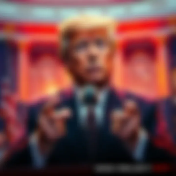 President DJT discussing national security with no mention of crypto and blockchain.