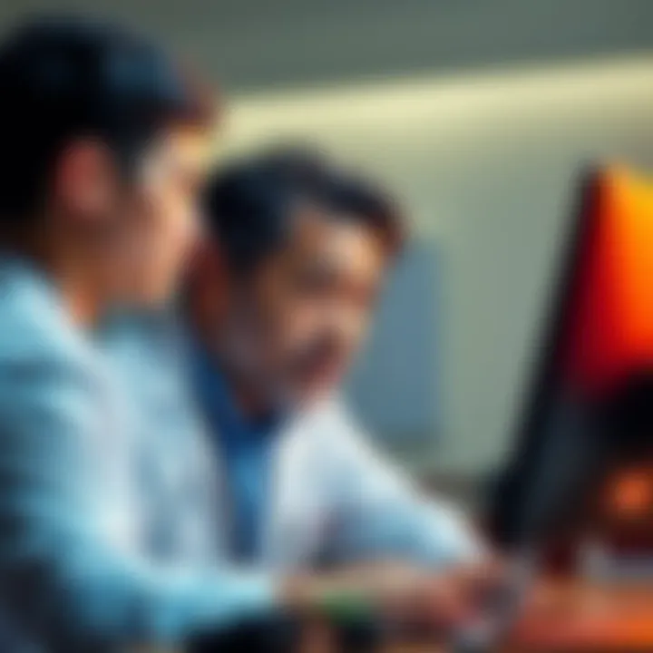 NHS doctor looking confused and frustrated at a computer screen after Revolut account closure