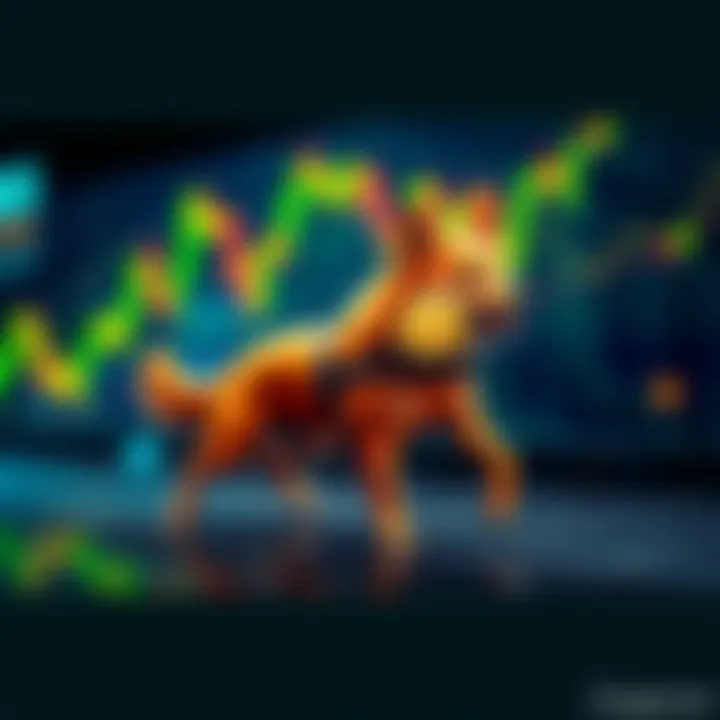 Dogecoin Price Chart A visual representation of Dogecoin's price trends showing fluctuations and recent movements in a graph format.