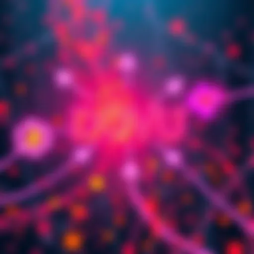 A graphic showing a connection between DOVU and HBAR with arrows and symbols representing growth and excitement in the crypto market.