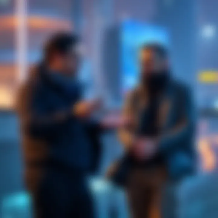 Ankit interviewing Yishai, CEO of Dymension, discussing the Kaspa bridge connecting Ethereum and Solana