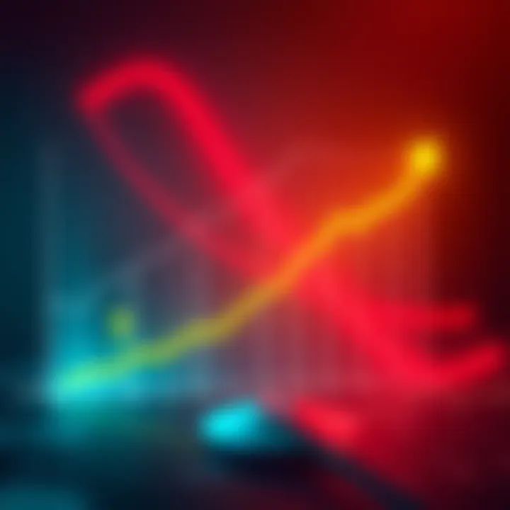 A growth chart showing earnings nearing one dollar, with a question mark indicating consideration for an investment package.