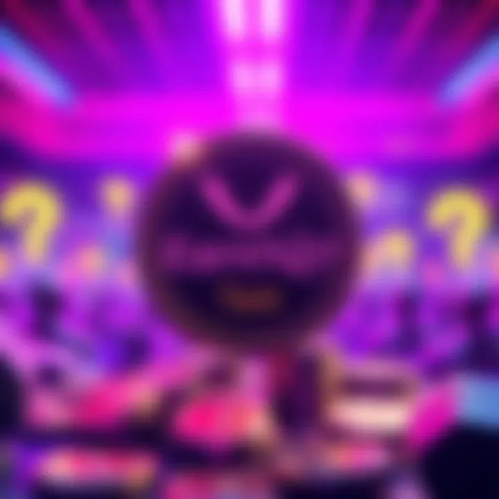 A graphic showing EarnXRP points not converting to cryptocurrency, with question marks and confused users in the background.