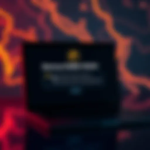 Screenshot showing an Electrum wallet with an invalid config file error message on the screen.