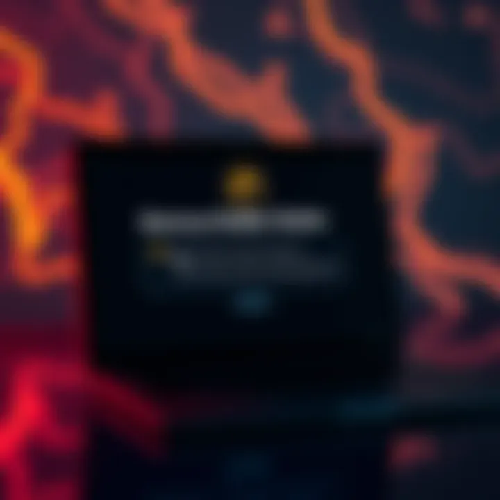 Screenshot showing an Electrum wallet with an invalid config file error message on the screen.