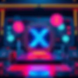 Elon Musk's X Money Platform Launch Concept image representing Elon Musk's X Money with fiat currency symbols and a digital interface