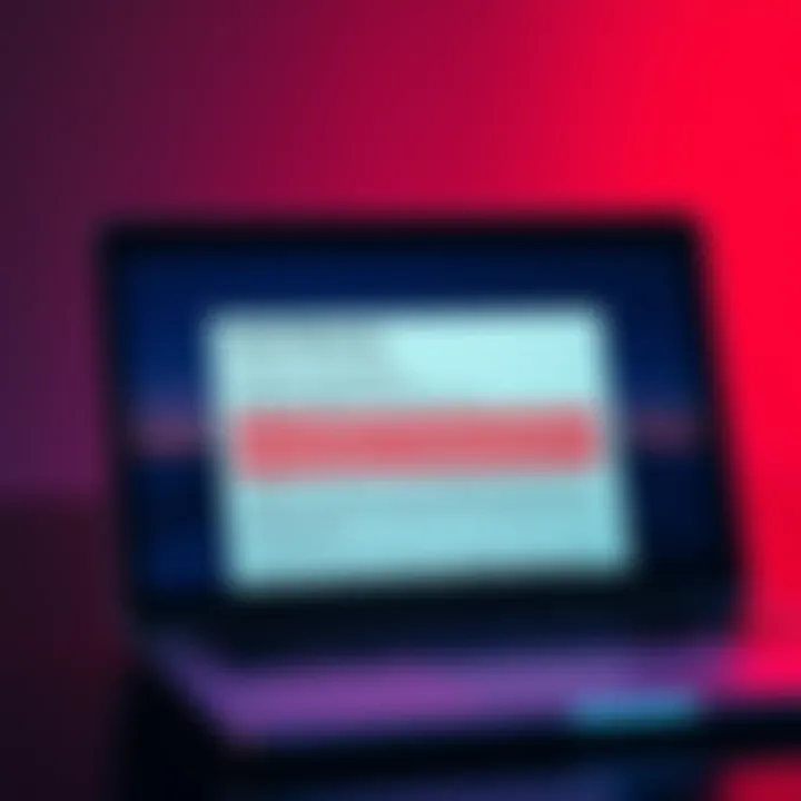 Email Scam Warning A laptop screen showing a suspicious email with a deceptive sender address and links highlighted, indicating a phishing scam targeting Ledger users.