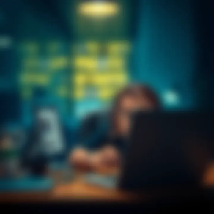 A frustrated person checking their email on a laptop, looking concerned about missing verification emails for MtGox claims.