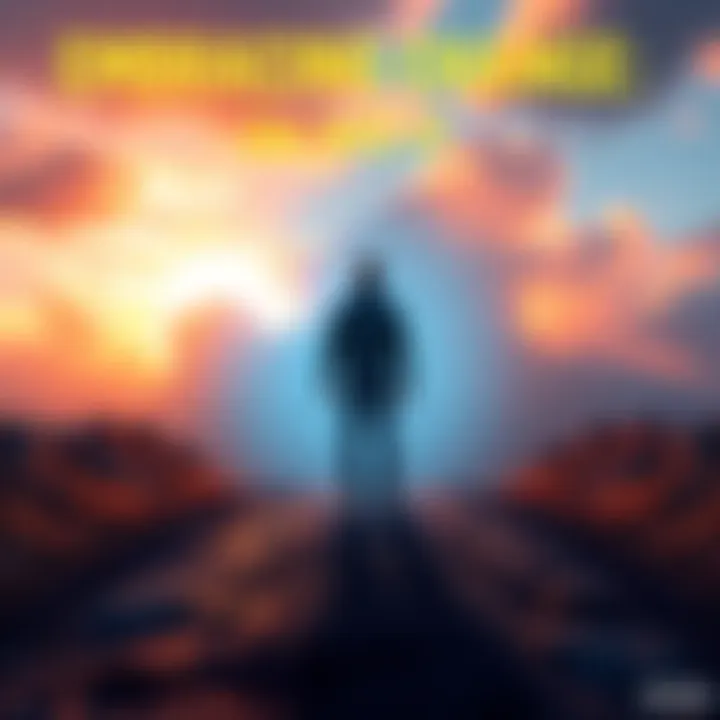 A person standing at a crossroads, looking confidently towards a bright future, symbolizing the bold choices needed in 2026.