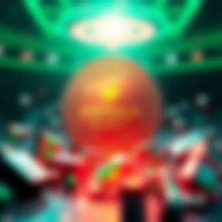 Graphic showing the launch announcement of the Emerald Security Token (EMRL.D) on BitMart with date details and trading information