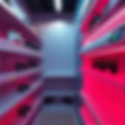 Shelves displaying a lack of gaming controllers, highlighting the shortage affecting gamers