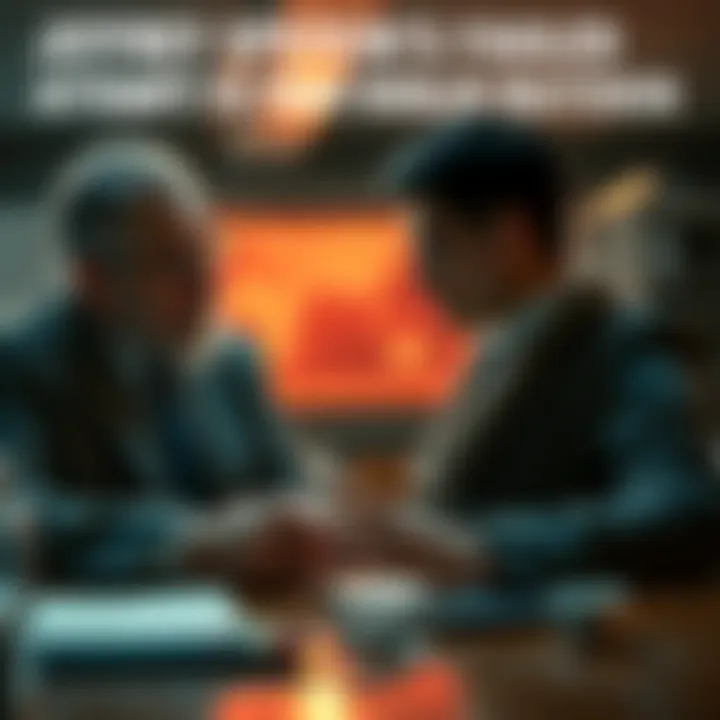 Jeffrey Epstein and Vitalik Buterin in a tense meeting, illustrating Epstein's attempt to lure the crypto expert