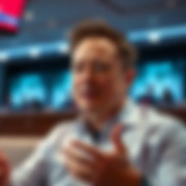 Errol Musk in a casual setting, expressing his views on cryptocurrencies and traditional finance