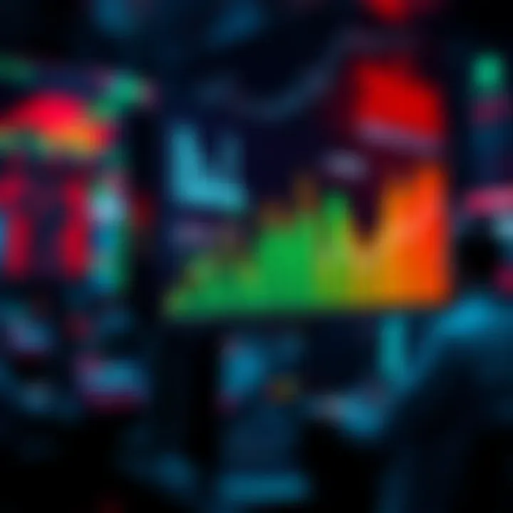 A graph showing the rapid increase of exchange-traded funds affecting financial markets in 2026, with traders analyzing data on screens.