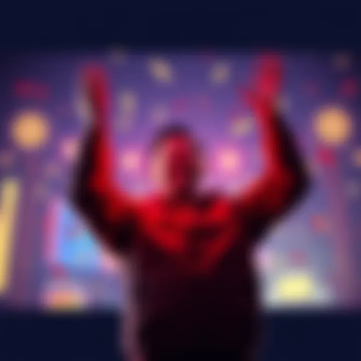 Person celebrating the recovery of locked Ethereum funds from the HongCoin ICO
