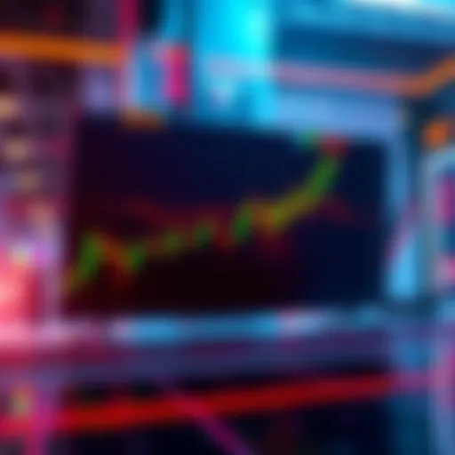 Graph showing ETH price rising towards key levels with indicators of accumulation and market activity