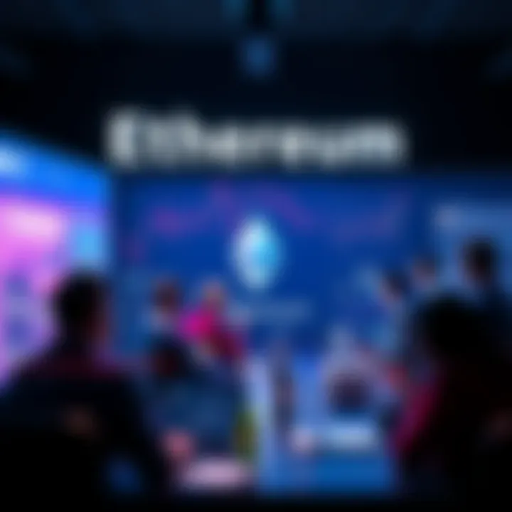 People engaging in a discussion about Ethereum on a user board, sharing insights and opinions.