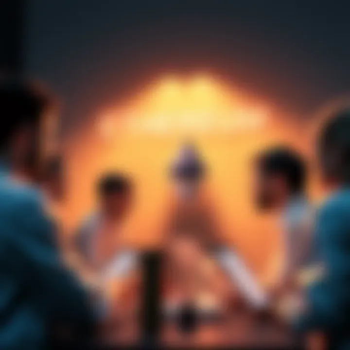 People engaging in a discussion about Ethereum, sharing news and insights.