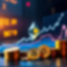 A graph showing Ethereum's price projected to reach $250,000, with Bitcoin and gold labeled as unproductive assets.