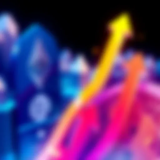 An illustration showing Ethereum's logo with arrows indicating upward movement, symbolizing upcoming changes on December 3rd, 2025.