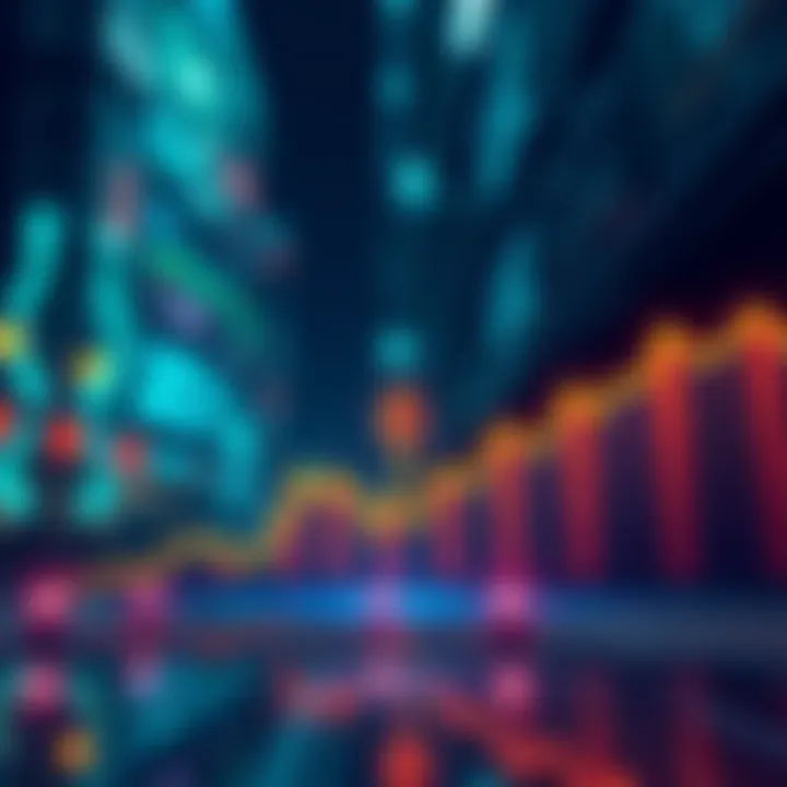 A graphic showing a surge in Ethereum contract deployments with declining transaction fees represented by downward arrows.