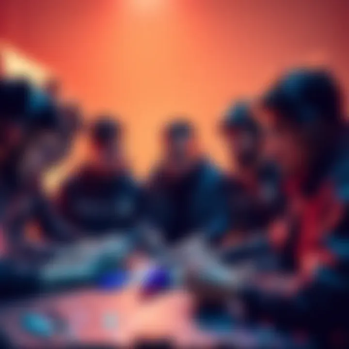 A group of developers collaborating on Ethereum projects, showcasing their commitment to building and enhancing infrastructure during market challenges.