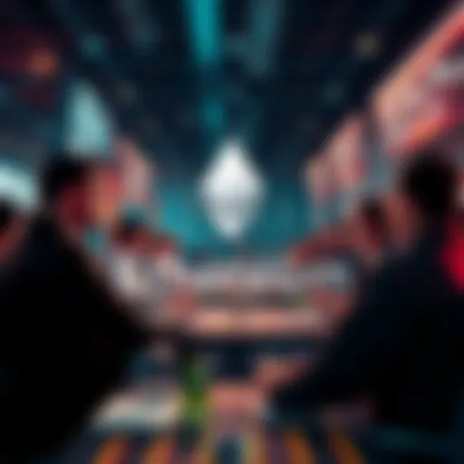 People engaging in a discussion about Ethereum news and prices at a forum