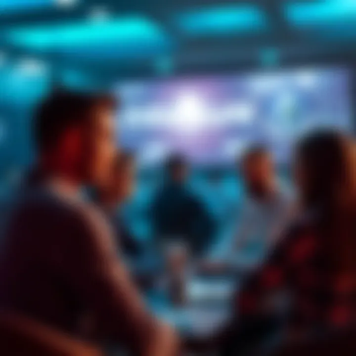 People engaging in a lively discussion about Ethereum topics on a forum
