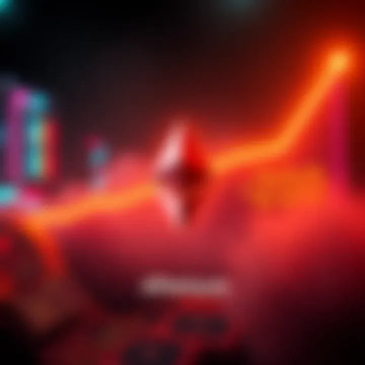 Graphic showing Ethereum logo with rising gas limit numbers reflecting the increase from 60 million to 200 million after the Glamsterdam update