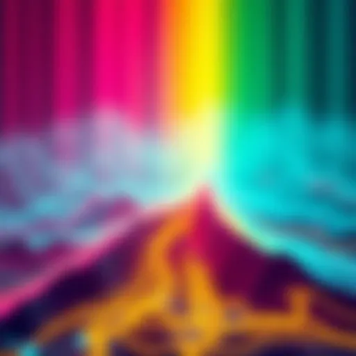 A visual representation of the Ethereum Liquidation Heatmap showing key liquidation levels for traders.