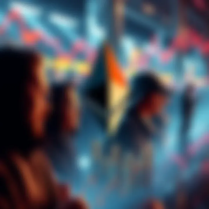 A visual representation of buyers and sellers in the Ethereum market, highlighting individual retail investors and large institutional buyers.