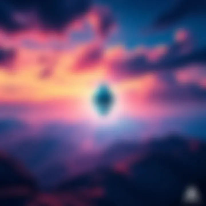 A visionary representation of Ethereum's transformative impact on the cryptocurrency landscape, showcasing innovation and opportunity.