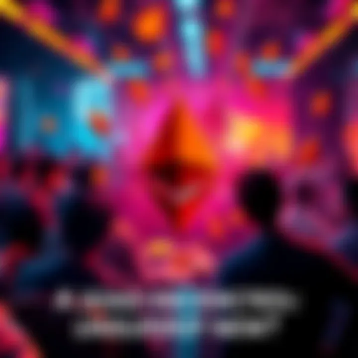 A visual representation of Ethereum symbols being sent to a wallet on an unsupported INK network, showing confusion and concern among people.