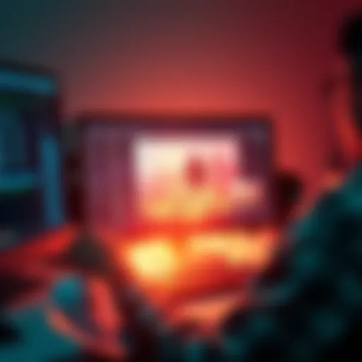 A person using a computer to access the JSON file of an Ethereum wallet and extract private keys.