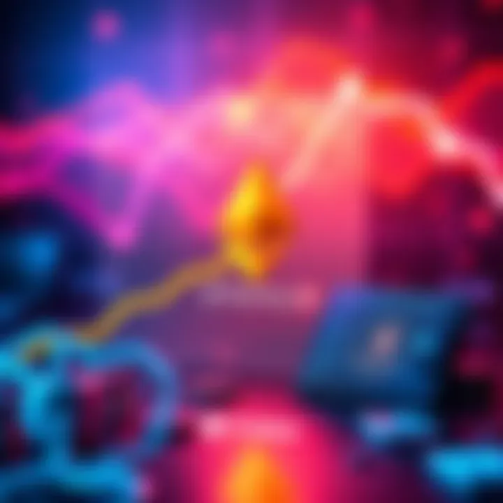 A graphic representation of Ethereum cryptocurrency with a growth chart reflecting a $1 million daily yield goal, alongside the BitMine logo and a digital wallet.