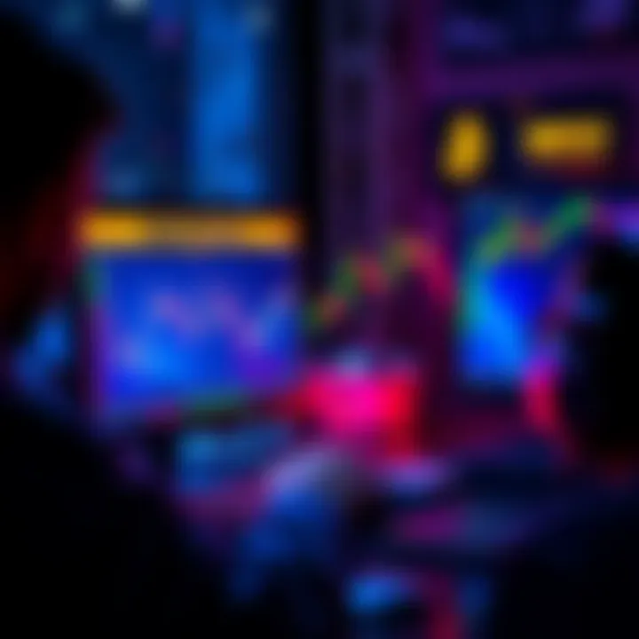 A person using a computer to trade NODL for BTC on the MEXC platform