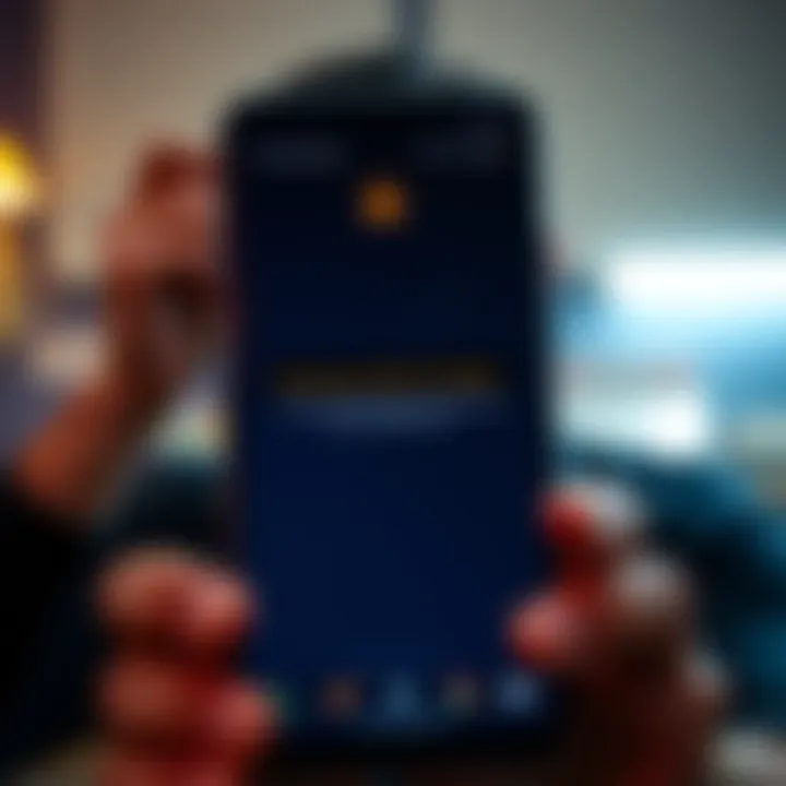 A Xiaomi Redmi Note 14 Pro+ showing an error message from the Exodus app, indicating it has crashed, with a frustrated user in the background.