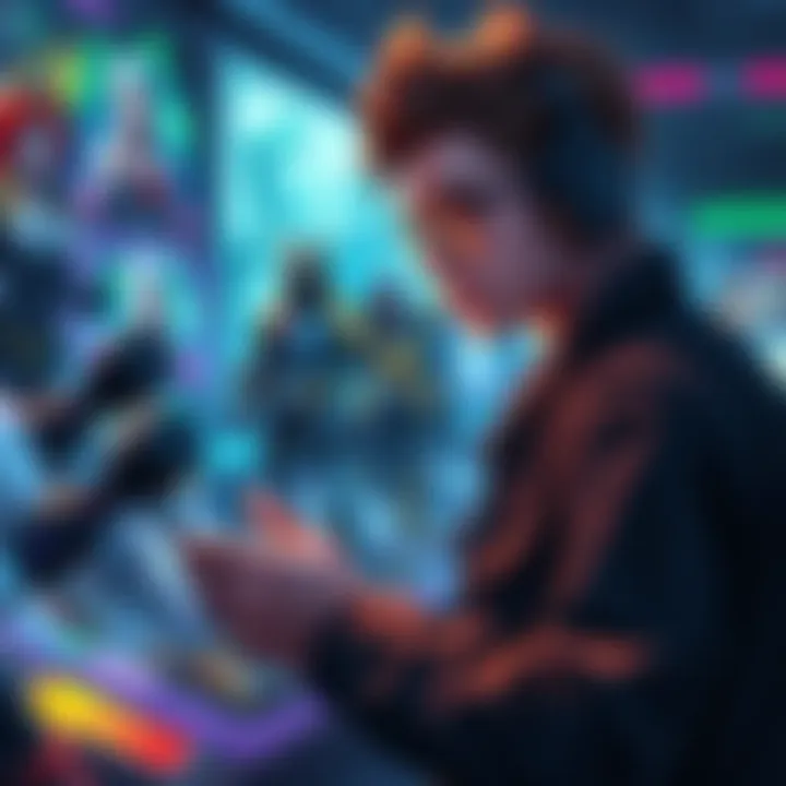 A free-to-play player looking at their collection of characters, considering options for team building